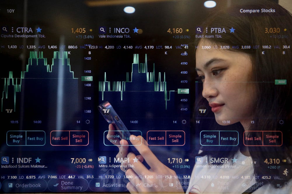Indeks Harga Saham Gabungan (IHSG) melanjutkan tren positif tujuh hari beruntun pada perdagangan Kamis