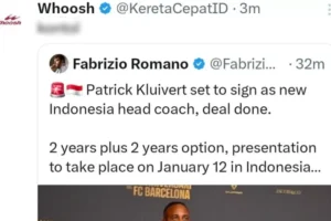 Admin X KCIC Menulis Kata Tak Pantas Komentari Pemencatan Shin Tae-yong Diberikan Sanksi