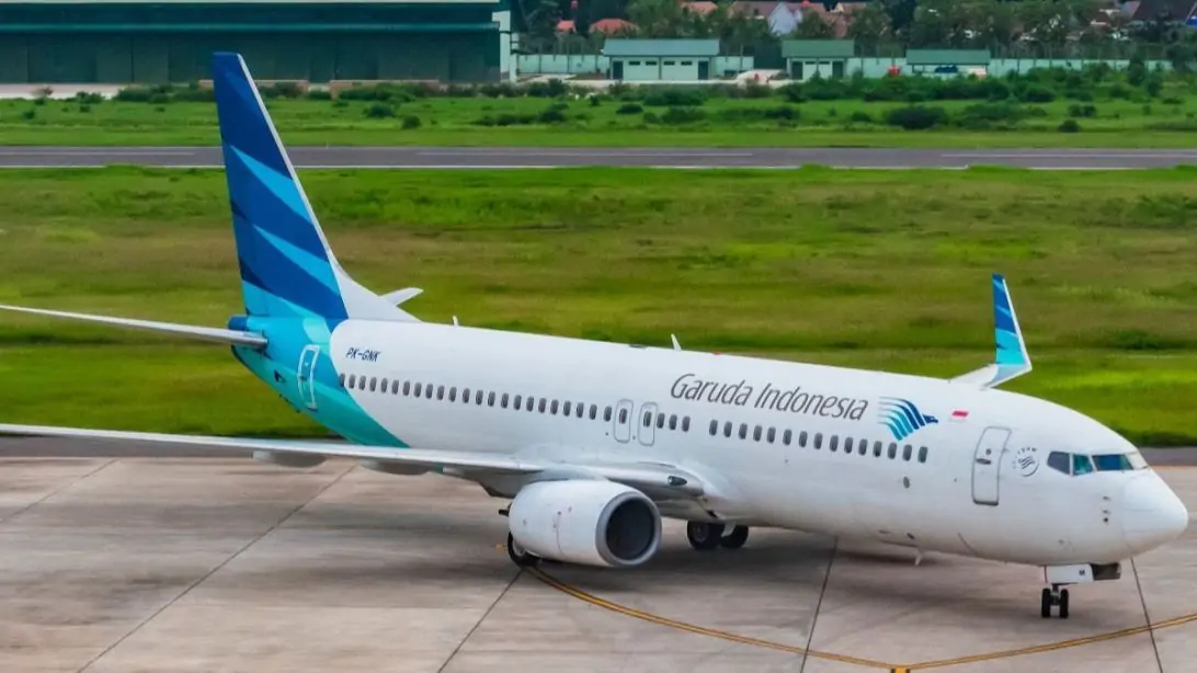 Kronologi Ban Pesawat Garuda Indonesia Lepas dan Menggelinding Saat Mendarat di Bandara Tanjung Pinang