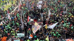 Rute Demo Ojol 20 Mei 2025 di Jakarta: Sasar Kemenhub, DPR dan Istana