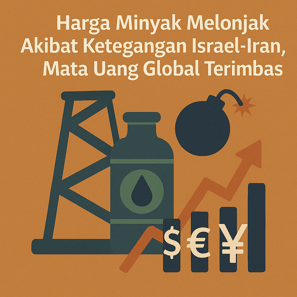 Harga Minyak Melonjak Akibat Ketegangan Israel-Iran, Mata Uang Global Terimbas