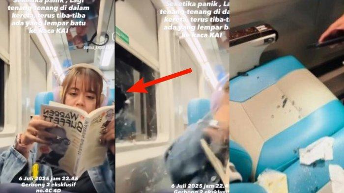 Kaca Kereta Sancaka Dilempar Batu, KAI Ingatkan Ancaman Hukuman 15 Tahun Penjara