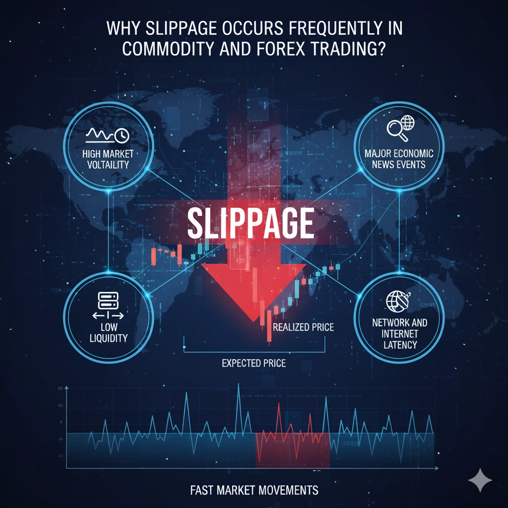 Mengapa Slippage Sering Terjadi pada Trading Komoditi dan Forex?