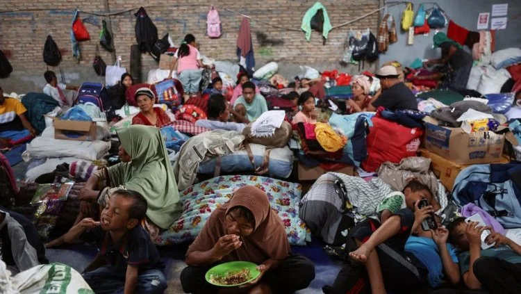 15.687 Kasus Penyakit Kulit Hantui Pengungsi Banjir Sumut