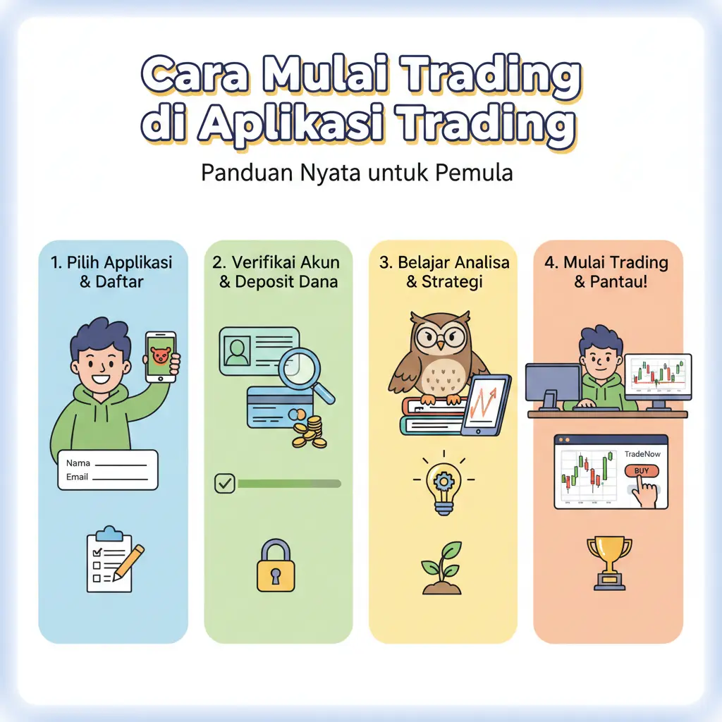 Cara Mulai Trading di Aplikasi Trading: Panduan Nyata untuk Pemula