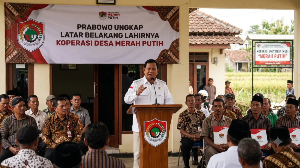 Prabowo Ungkap Latar Belakang Lahirnya Koperasi Desa Merah Putih