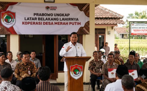 Prabowo Ungkap Latar Belakang Lahirnya Koperasi Desa Merah Putih