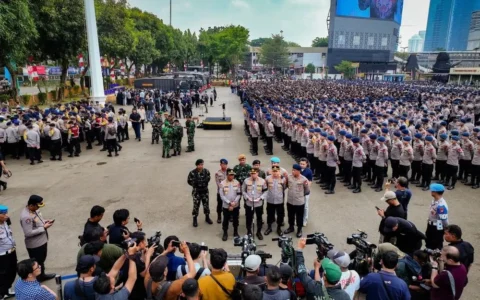 Ada 31 Aksi di Jakarta, Polisi Kerahkan 9.242 Personel Pengamanan
