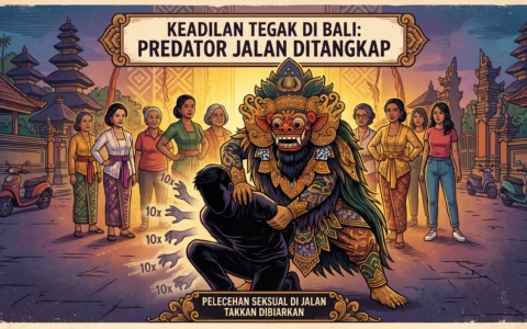 Mengaku Sudah 10 Kali, Pria di Bali Ditangkap karena Lecehkan Perempuan di Jalan