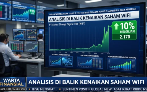 Saham WIFI Melonjak 10% ke 2.170, Tertinggi Bulanan Agustus: Analisis di Balik Kenaikan