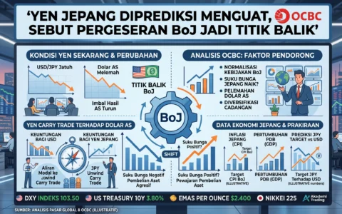 Yen Jepang Diprediksi Menguat, OCBC Sebut Pergeseran BoJ Jadi Titik Balik