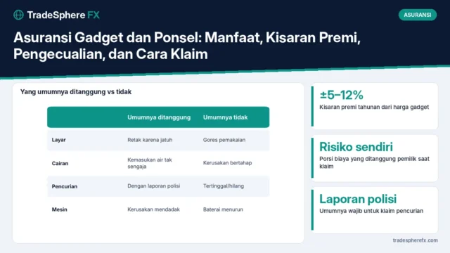 Asuransi Gadget dan Ponsel: Manfaat, Kisaran Premi, Pengecualian, dan Cara Klaim