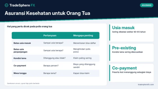 Asuransi Kesehatan untuk Orang Tua: Batas Usia Masuk, Faktor yang Menaikkan Premi, Pengecualian Penyakit Bawaan, dan Alternatifnya