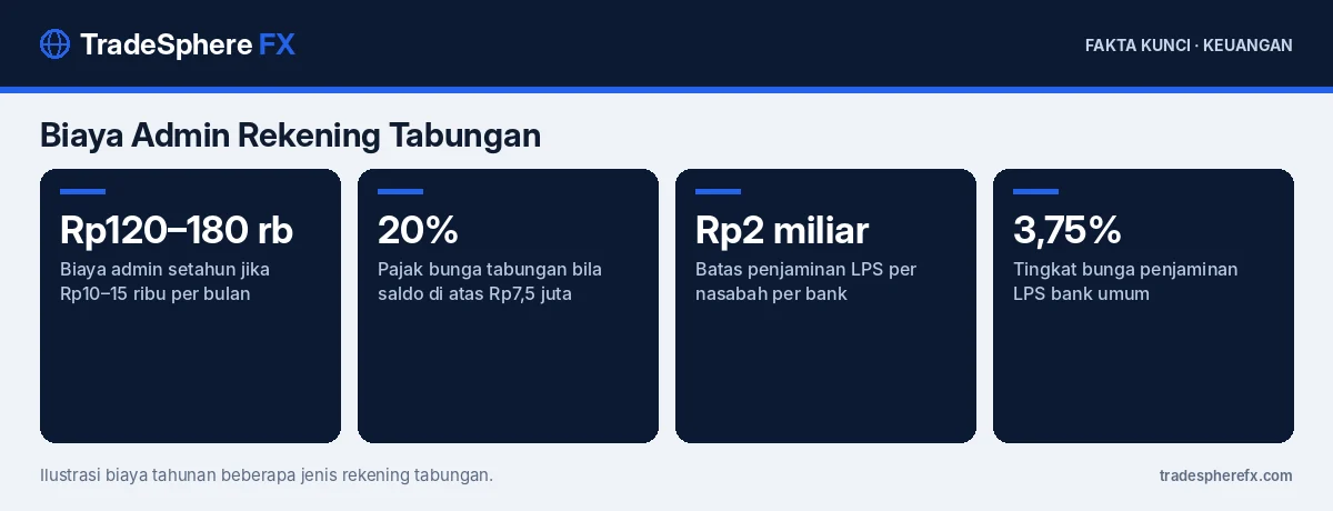 Fakta kunci: Biaya Admin Rekening Tabungan: Cara Menghitung Biaya Tahunan dan Memilih Rekening yang Tepat