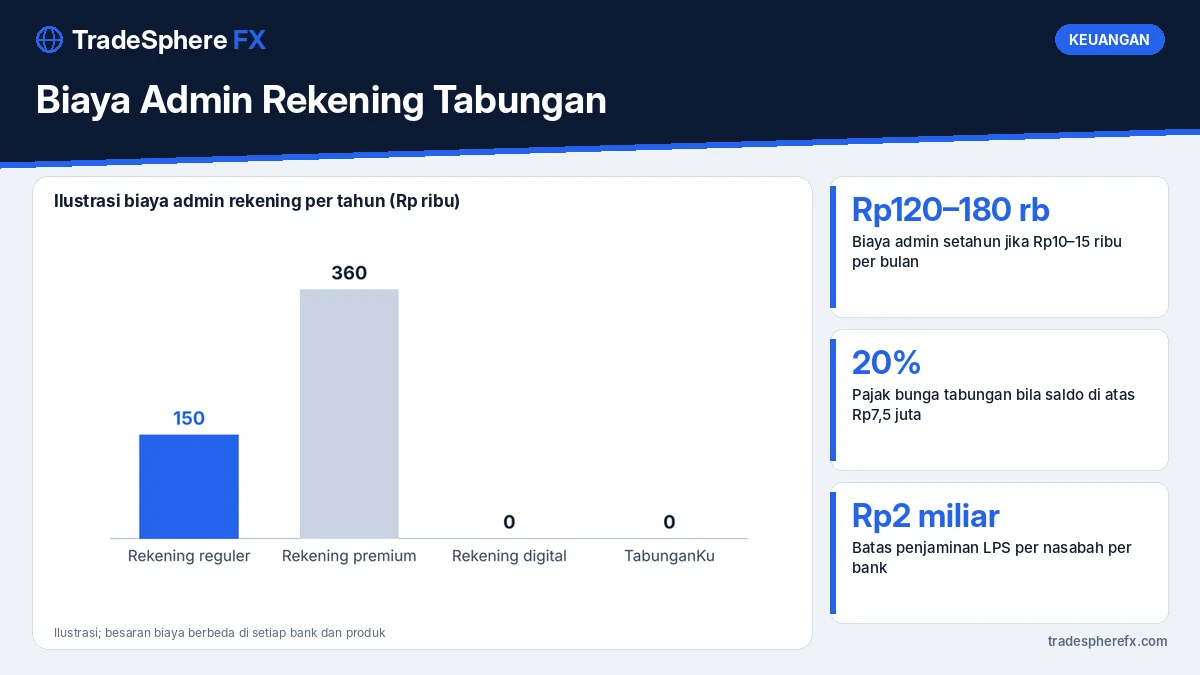 Biaya Admin Rekening Tabungan: Cara Menghitung Biaya Tahunan dan Memilih Rekening yang Tepat