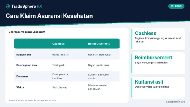 Cara Klaim Asuransi Kesehatan: Cashless vs Reimbursement, Dokumen, dan Penyebab Klaim Ditolak