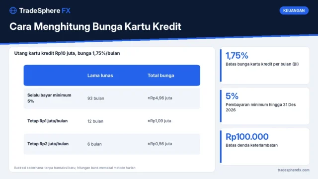 Cara Menghitung Bunga Kartu Kredit: Mengapa Bayar Minimum 5% Bisa Membuat Utang Rp10 Juta Lunas Hampir 8 Tahun