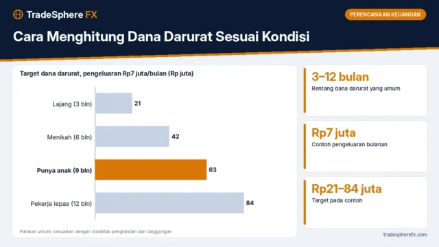 Cara Menghitung Dana Darurat Sesuai Kondisi: Lajang, Menikah, Punya Anak, hingga Pekerja Lepas, Lengkap dengan Contoh