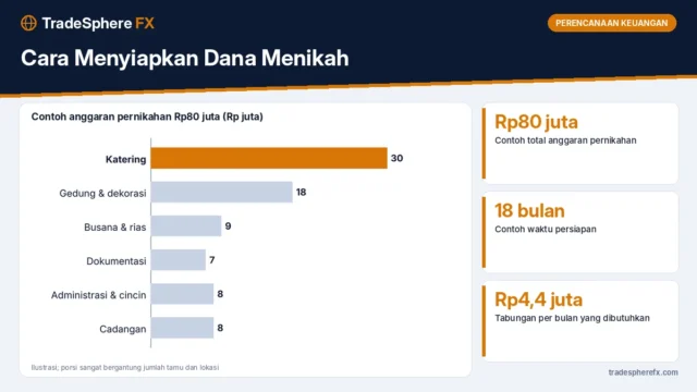 Cara Menyiapkan Dana Menikah: Menghitung Biaya, Target Tabungan per Bulan, dan Pembagian Anggaran