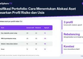 Diversifikasi Portofolio: Cara Menentukan Alokasi Aset Berdasarkan Profil Risiko dan Usia