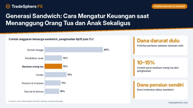 Generasi Sandwich: Cara Mengatur Keuangan saat Menanggung Orang Tua dan Anak Sekaligus