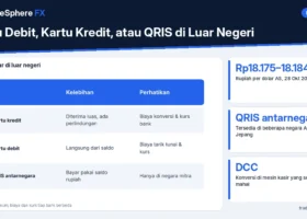 Kartu Debit, Kartu Kredit, atau QRIS di Luar Negeri: Mana Biayanya Paling Murah?