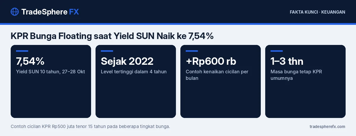 Fakta kunci: KPR Bunga Floating saat Yield SUN Naik ke 7,54%: Cara Mengecek Perjanjian Kredit dan Mengantisipasi Kenaikan Cicilan