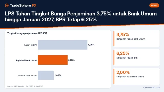 LPS Tahan Tingkat Bunga Penjaminan 3,75% untuk Bank Umum hingga Januari 2027, BPR Tetap 6,25%