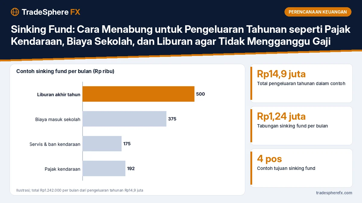 Sinking Fund: Cara Menabung untuk Pengeluaran Tahunan seperti Pajak Kendaraan, Biaya Sekolah, dan Liburan agar Tidak Mengganggu Gaji