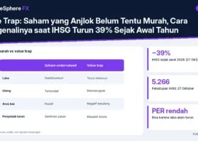 Value Trap: Saham yang Anjlok Belum Tentu Murah, Cara Mengenalinya saat IHSG Turun 39% Sejak Awal Tahun