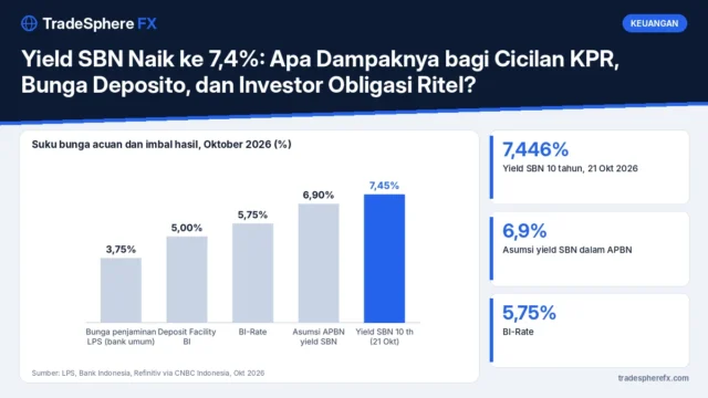 Yield SBN Naik ke 7,4%: Apa Dampaknya bagi Cicilan KPR, Bunga Deposito, dan Investor Obligasi Ritel?